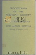 Proceedings of the american society of photogrammetry 43d annual meeting.1977. PDF电子版封面