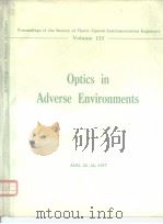Volume 121 Optics in Adverse Environments PDF电子版封面 0892521481