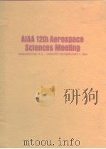 AIAA 12th aerospace sciences meeting.vol.l.1974     PDF电子版封面     