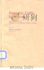 Dynamic Light Scattering Applications of Photon Correlation Spectroscopy PDF电子版封面 0306417901