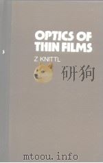Optics of Thin Films（ PDF版）