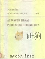 Technologie de pointe pourle traitement des signaux.1975. PDF电子版封面