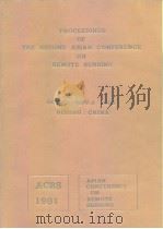 Proceedings of the second asian conferencer on remote sensing.1981. PDF电子版封面