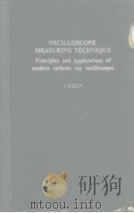 DSCILLOSCOPE MEASURING TECHNIQUE（ PDF版）