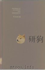 MATHEMATICS IN SCIENCE AND ENGINEERING Volume15 PDF电子版封面