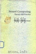 Neural Computing Theory and Practice PDF电子版封面 0442207433