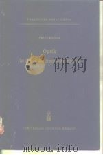 OPTIK IN DER LANGENMESSTECHNIK PDF电子版封面