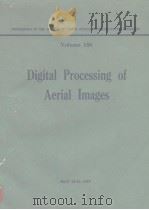 Digital Processing of Aerial Images PDF电子版封面