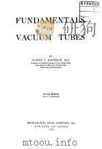 FUNDAMENTALS OF VACUUM TUBES（ PDF版）