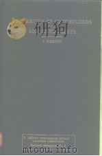 THE PROOPERTIES OF SOFT SOLDERS AND SOLDERED JOINTS PDF电子版封面 J.McKEOWN