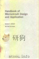 Handbook of microcircuit design and application 1980 PDF电子版封面 MILTON KAUFMAN