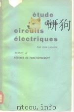 etude des circuits electriques V.2 PDF电子版封面