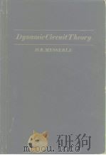 Dynamic circuit theory. PDF电子版封面