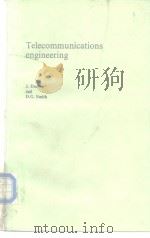 Telecommunications engineering PDF电子版封面 0442305850 J.Dunlop and D.G.Smith