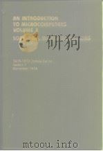 An introduction to microcomputers.v.2:Some real microprocessors.1978. PDF电子版封面