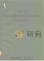 1975 international microelectronics conference;1975. PDF电子版封面