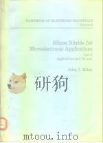 Silicon nitride for microelectronic applications.pt.2:applications and devices. PDF电子版封面