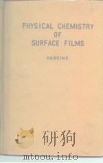 PHSICAL CHEMISTRY OF SURF ACE FILS PDF电子版封面 HARKINS