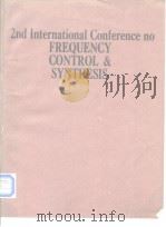 2nd International Conference no FREQUENCY CONTROL & SYNTHESIS PDF电子版封面
