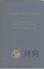 FERNSEHTECHNIK PDF电子版封面