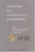 TREATISE ON ANALYTICAL CHEMISTRY PART Ⅱ VOLUME 9 PDF电子版封面