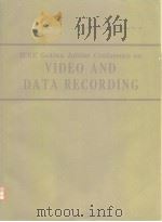 IERE golden jubiee conference on video and data recording.1976. PDF电子版封面