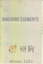 Machine Elements A textbbok PDF电子版封面