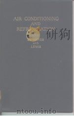 Air Conditioning and Refrigeration（ PDF版）