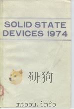 Solid state devices 1974 PDF电子版封面