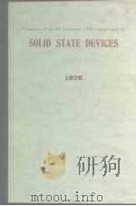 Proceedings of the 8th conference devices 1976 PDF电子版封面