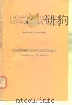 LECTRO-OPTICS/LASER NTERNATIONAL '82 UK PDF电子版封面 H.G.Jerrard