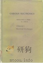 GASEOUS ELECTRONICS PDF电子版封面 H.J.OSKAM