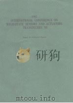 1985 intenational conference on solid-state sensors and actuators transducers'85（ PDF版）