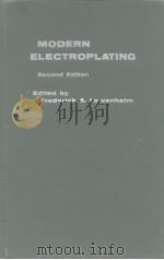 MODERN ELECTROPLATING PDF电子版封面