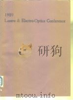 1989 Lasers & Electro-Optics Conference PDF电子版封面