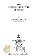 The Surface Chemistry of Solids PDF电子版封面