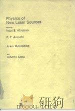 Physics of new laser sources.1985. PDF电子版封面