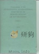 Proceedings of the SEVENTEENTH INTERNATIONAL SYMPOSIUM ON REMOTE SENSING OF ENVIRONMENT Volume 1-3 1 PDF电子版封面