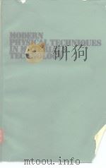 MODERN PHYSICAL TECHNIQUES IN MATERIALS TECHNOLOGY PDF电子版封面 0198519084 T.MLVERY and R.K.WEBSTER