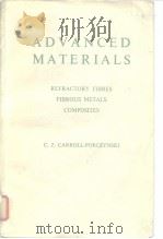 ADVANCED MATERIALS PDF电子版封面 C.Z.CARROLL-PORCZYNSKI