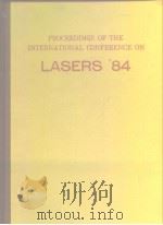 Proceedings of the internationa conference on lasers'84 PDF电子版封面