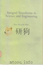 Integral Transforms in Science and Engineering PDF电子版封面 0306392518