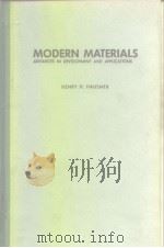 Modern Materials.vol.2 PDF电子版封面