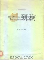 Conference on Electrical Interference in Instrumentation PDF电子版封面