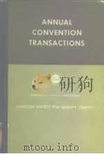 ANNUAL CONVENTION TRANSACTIONS 1963 PDF电子版封面