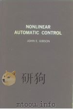 NONLINEAR AUTOMATIC CONTROL PDF电子版封面