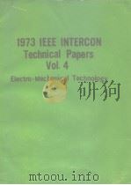 1973 IEEE INTERCON Technical Papers Vol.4 PDF电子版封面
