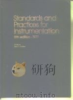 Standards and Practicas for Instrumentation fifth edition·1977 PDF电子版封面