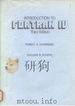 Introduction to FORTRAN IV. I978 PDF电子版封面 0070259089