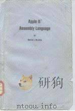 Apple II Assembly Language I982（ PDF版）